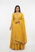 Yellow Salwar Suit - Front View