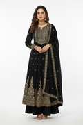 Black Salwar Suit - Front View