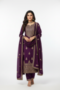 Purple Salwar Suit - Front View