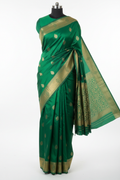 Hara Silk Saree - Front View